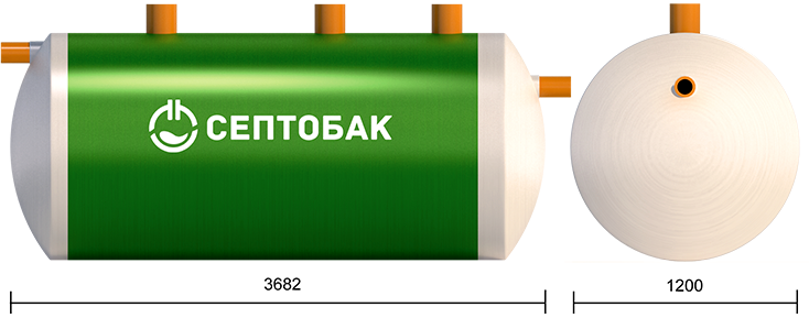 Септобак БИО 4.0 размеры
