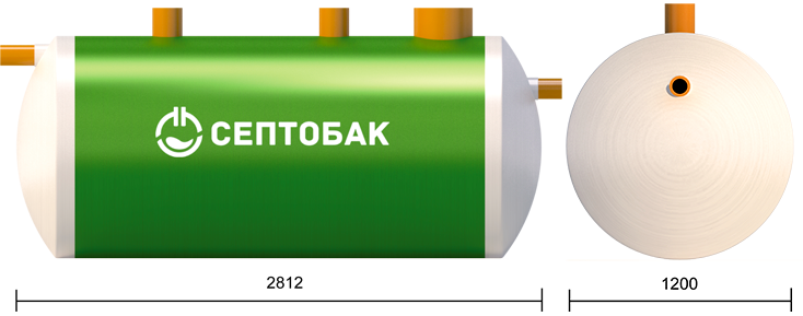 Септобак БИО 3.0 PR размеры