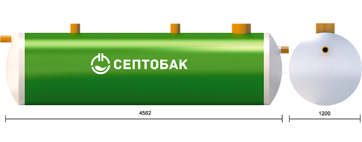 Септобак БИО 5.0 PR размеры