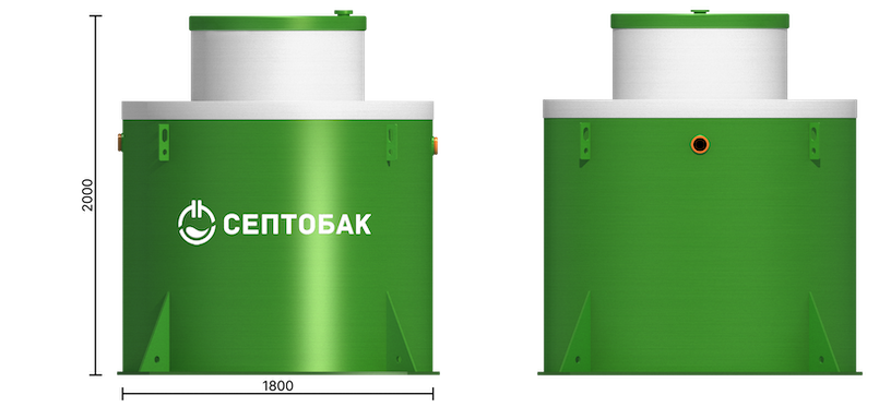 Септобак ПРО 10+ размеры